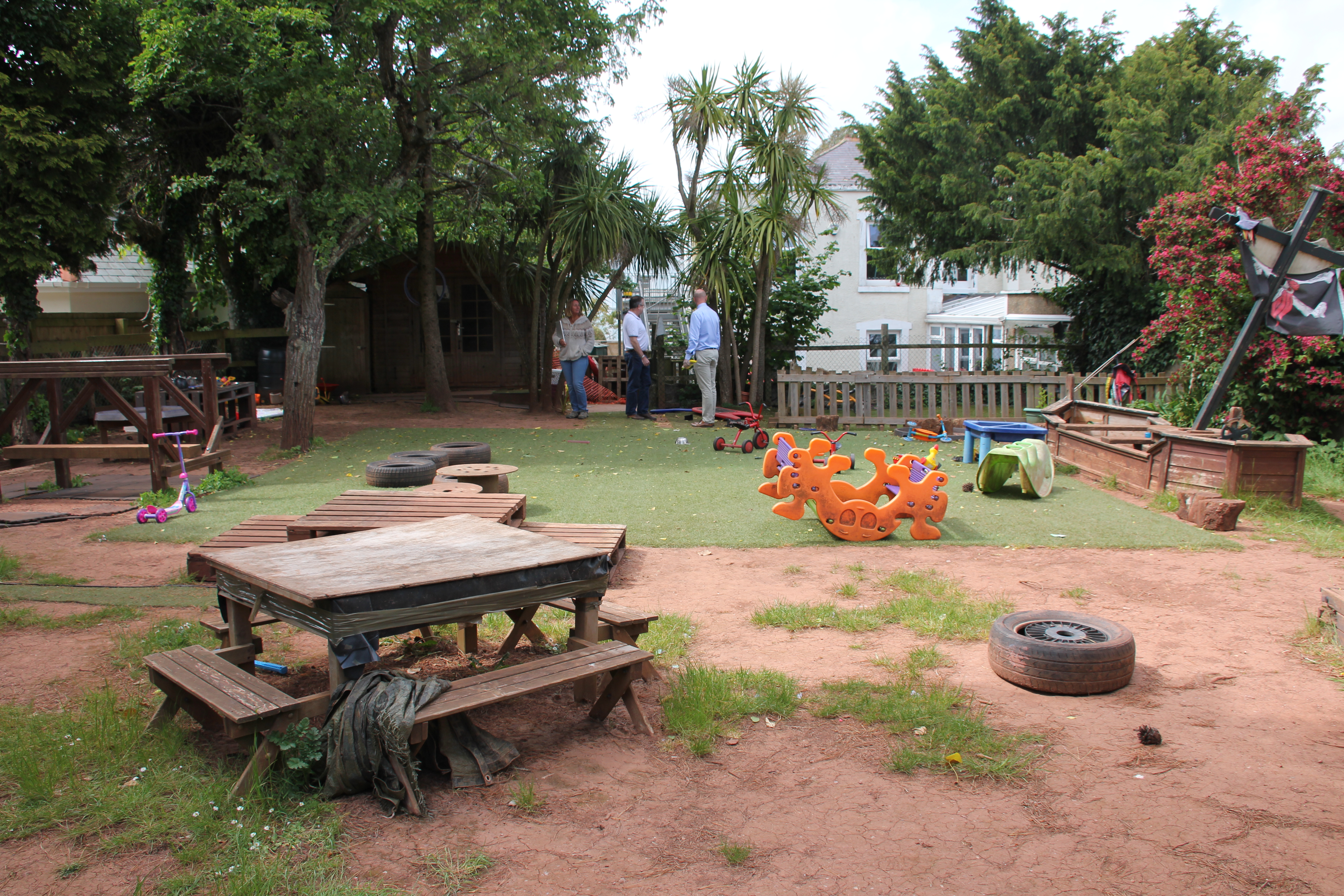 FALST Garden before renovation